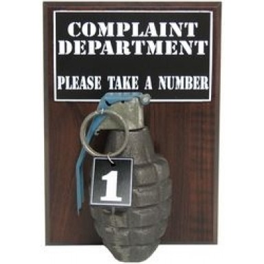 Complaints Grenade